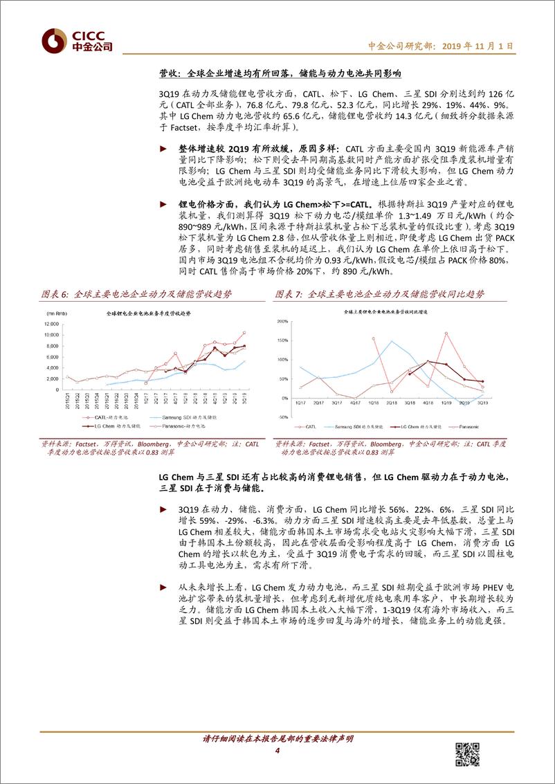 《新能源行业中金看海外·比较：3Q19全球动力电池企业回顾，盈利能力分化，格局逐步变化-20191101-中金公司-14页》 - 第5页预览图