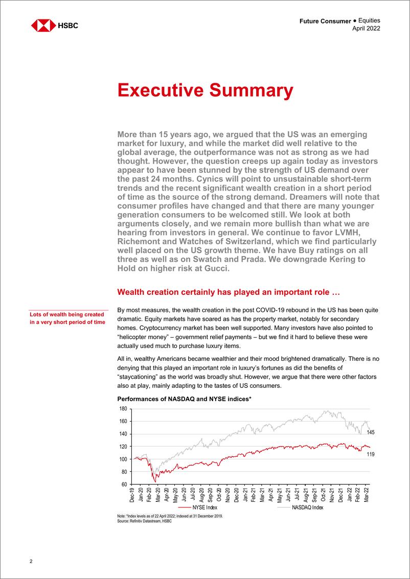 《HSBC-全球投资策略-美国是一个新兴奢侈品市场，还是最近的强劲表现只是昙花一现-2022.4-90页》 - 第4页预览图