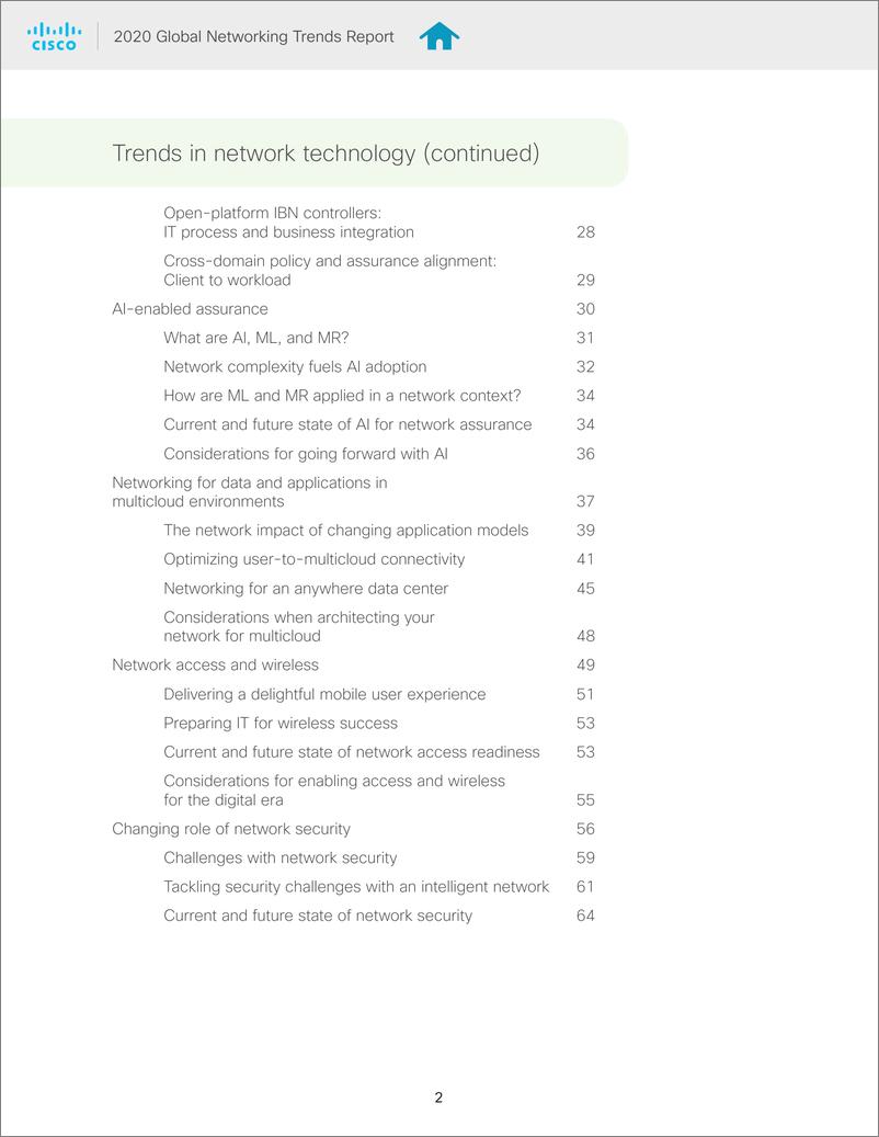 《CISCO-2020年全球网络趋势报告（英文）-2019.10-95页》 - 第4页预览图