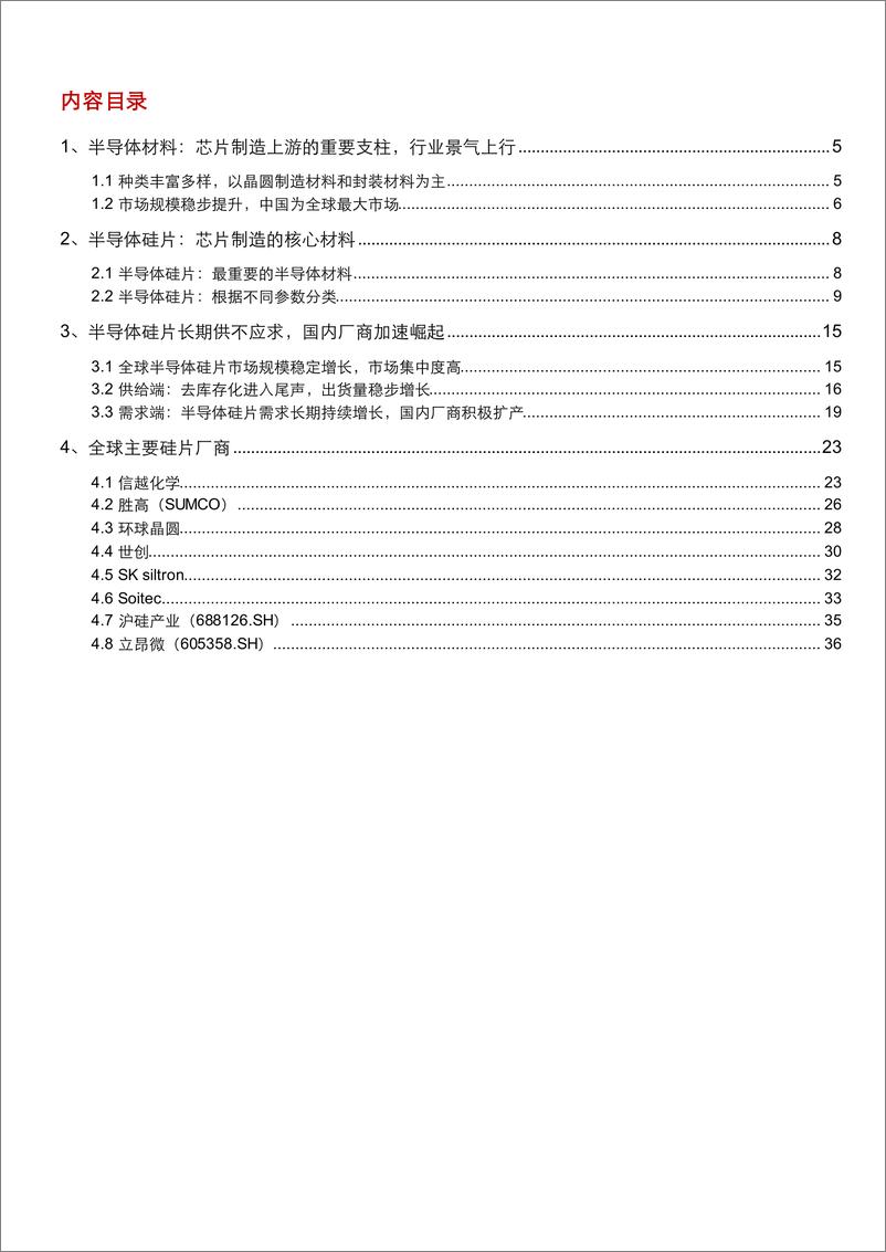 《2024半导体硅片行业产业链_供需现状及全球主要硅片厂商分析报告》 - 第2页预览图