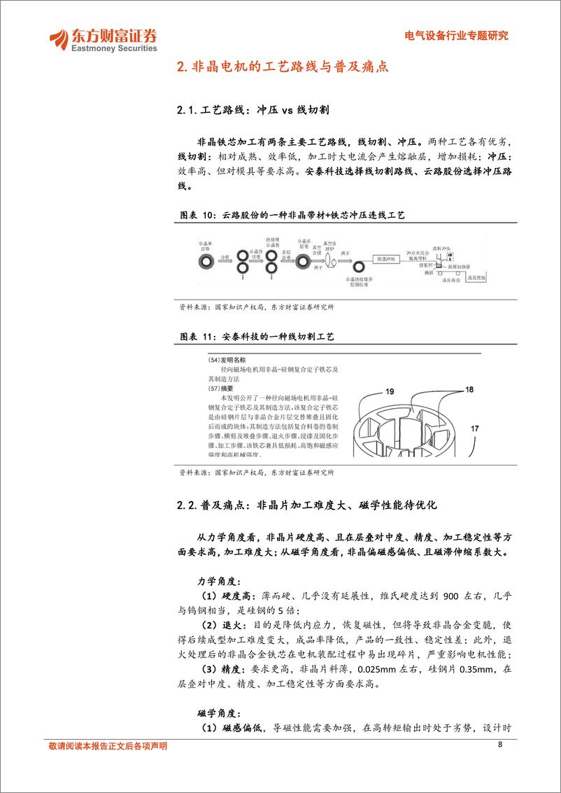 《电气设备行业专题研究：非晶电机，新能源车领域应用加速，千亿赛道0-1-240410-东方财富证券-20页》 - 第8页预览图