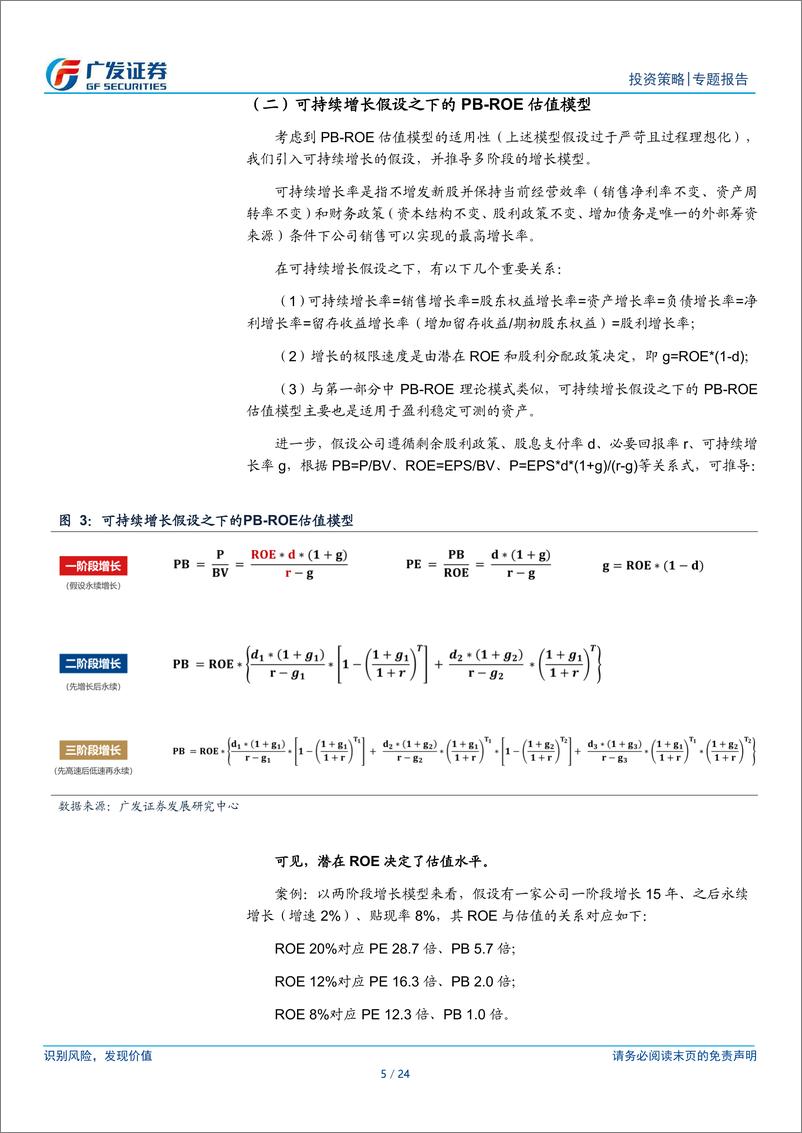 《PB-ROE投资方法论-240827-广发证券-24页》 - 第5页预览图