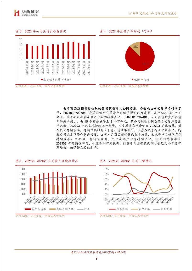 《京基智农(000048)成本显著下降，四周批尽显工业化高周转-240606-华西证券-21页》 - 第5页预览图