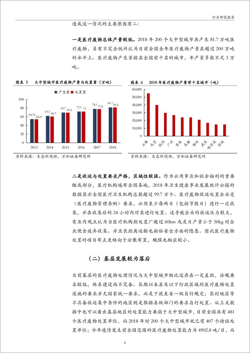 《医疗废物处置行业分析：政策要求强化，处置需求提升-20200330-万和证券-14页》 - 第7页预览图