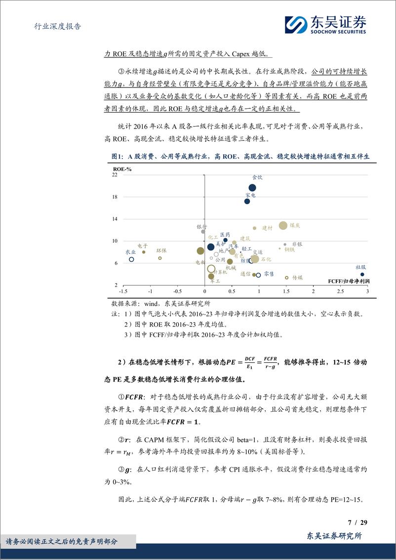 《食品饮料行业深度报告：平情应物，驭势稳进，中低速转型阶段买食品饮料是在买什么？-240715-东吴证券-29页》 - 第7页预览图