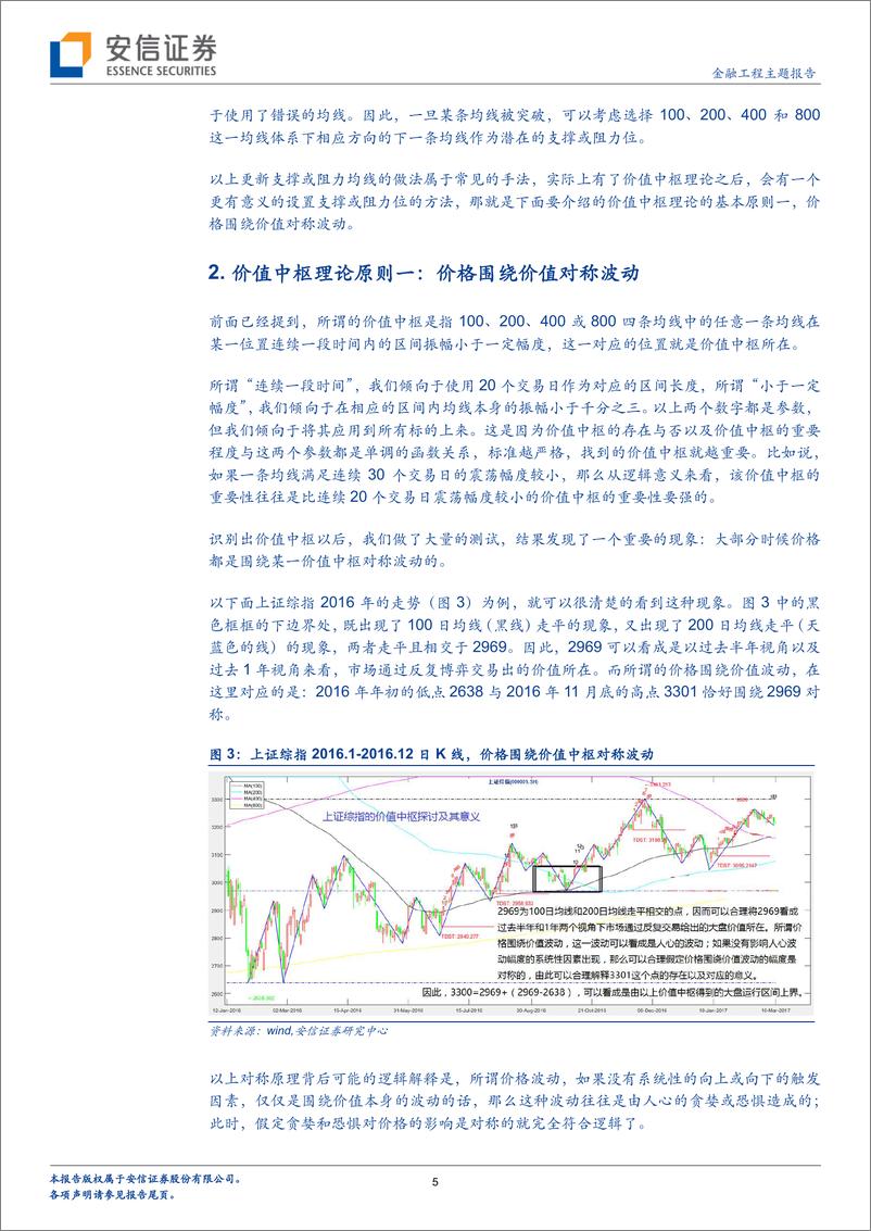 《安信证2018050安信金工黑科技原理揭秘之二：价值中枢理论》 - 第5页预览图