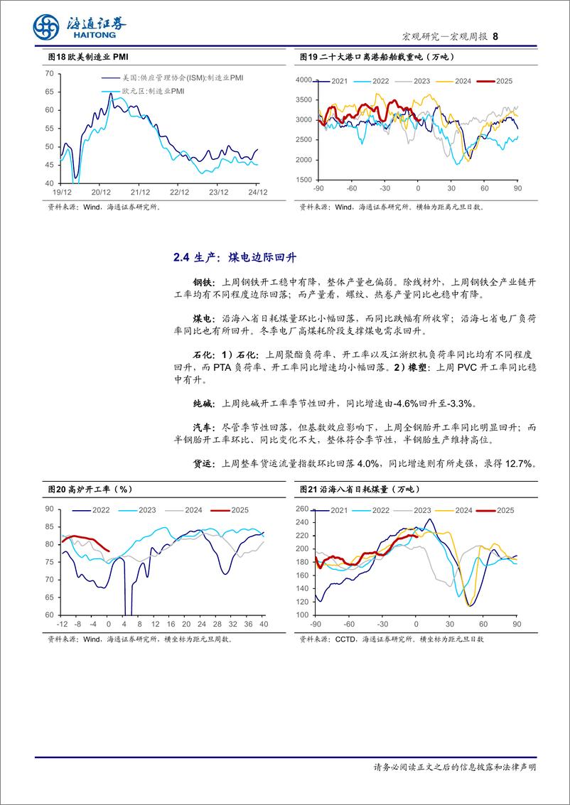 《国内高频指标跟踪(2025年第1期)：房地产，销售偏稳，投资偏弱-250105-海通证券-11页》 - 第8页预览图