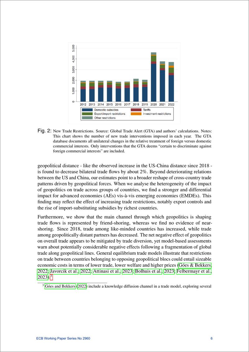 《欧洲央行-超越国界：地缘政治如何影响贸易（英）-2024.7-39页》 - 第7页预览图