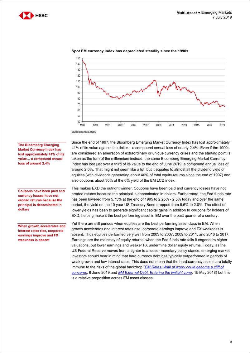 《汇丰银行-新兴市场-投资策略-新兴市场的财务回报：缓慢而稳定才能赢得竞争-2019.7.7-22页》 - 第4页预览图