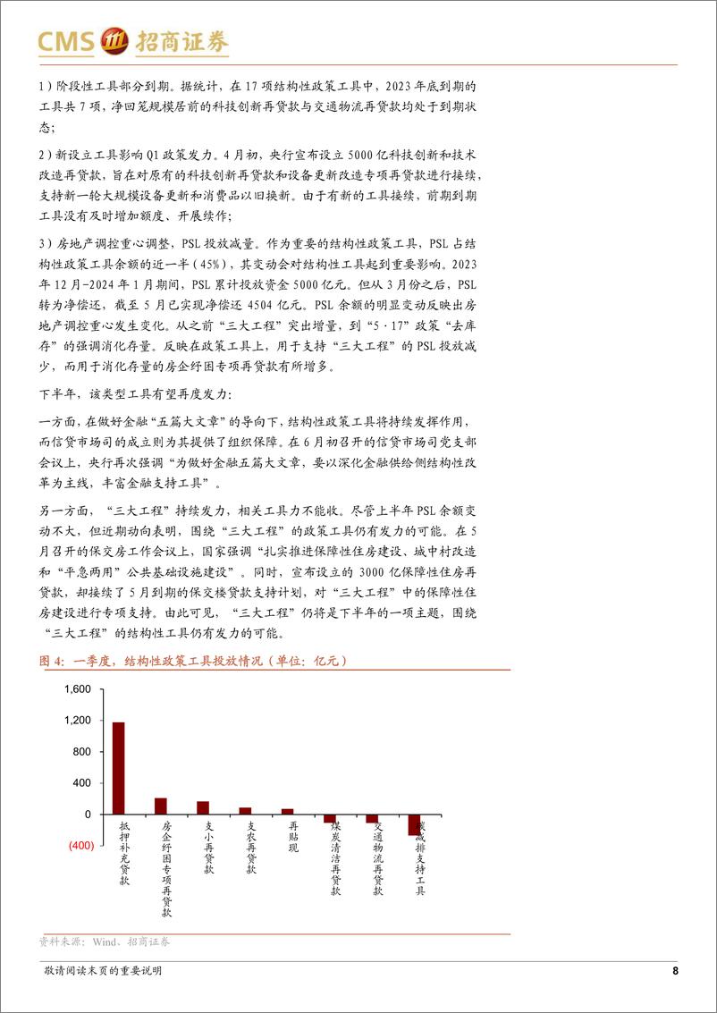 《2024年中期货币流动性展望：平湖微澜-240621-招商证券-13页》 - 第8页预览图