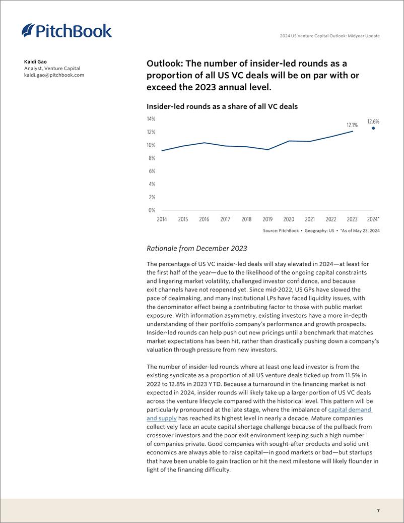 《PitchBook-美国风险投资展望：年中更新（英）-2024-16页》 - 第7页预览图