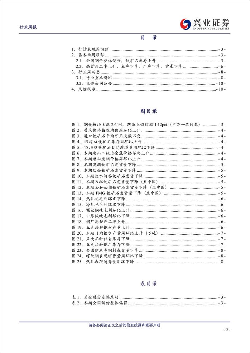 《钢铁行业：需求改善推动黑色商品持续走强-240421-兴业证券-11页》 - 第2页预览图