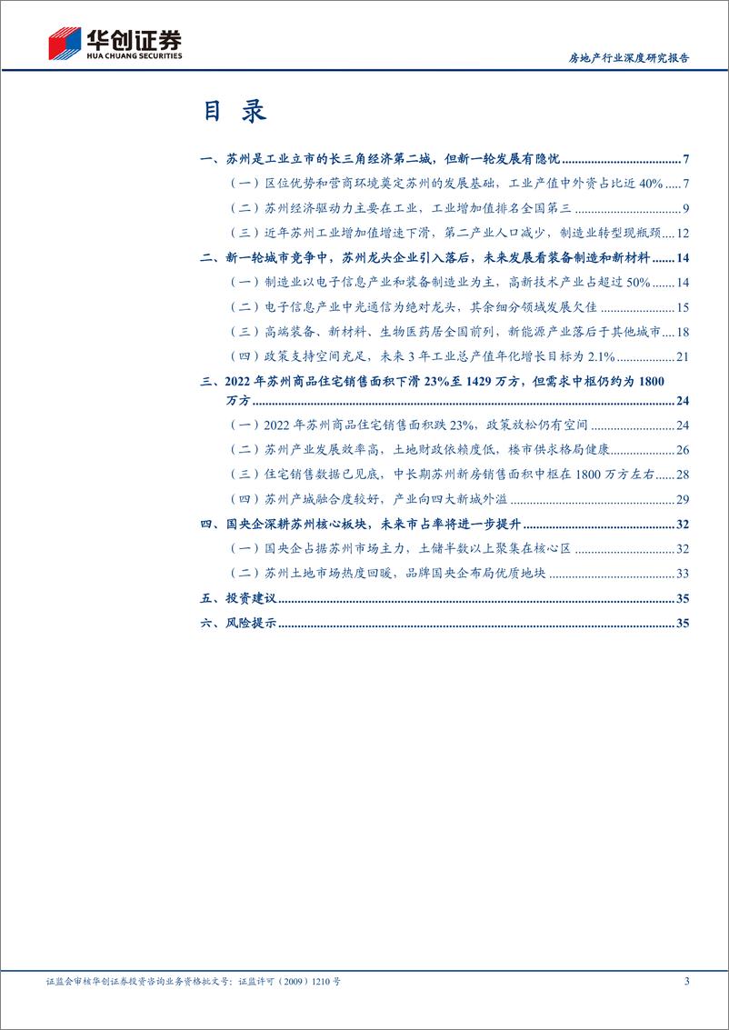 《房地产行业深度研究报告：核心20城探究之苏州，制造业升级瓶颈下的地产机遇-20230120-华创证券-38页》 - 第4页预览图