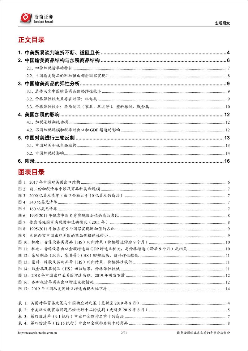 《基于最新加税清单的梳理：中美贸易谈判波折不断，影响几何-20190902-浙商证券-21页》 - 第3页预览图