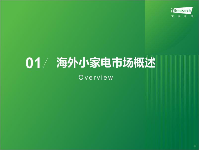 《2024年海外小家电市场研究报告-艾瑞咨询》 - 第3页预览图