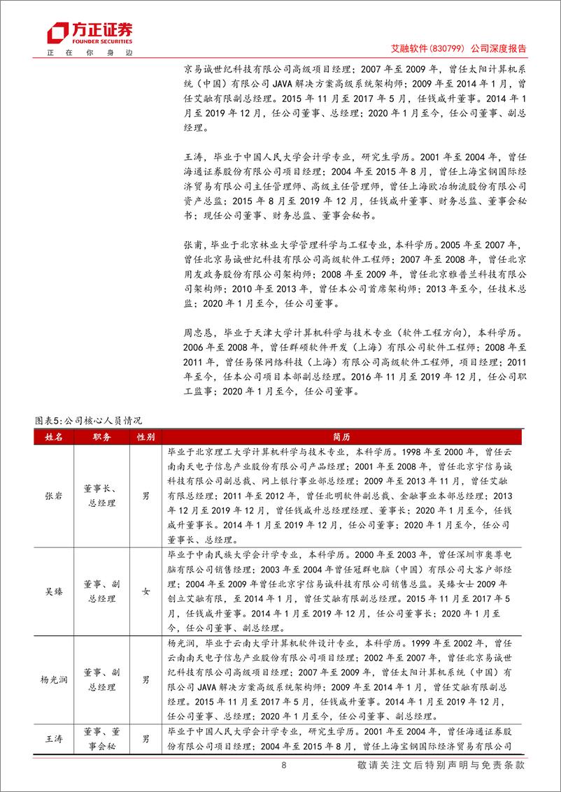 《艾融软件(830799)公司深度报告：深耕金融IT领域，收购优质资产打开市场空间-240927-方正证券-33页》 - 第8页预览图