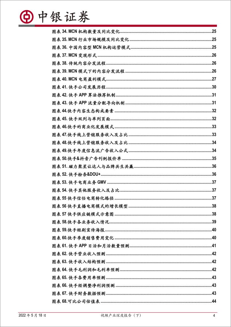 《视频产业深度报告（下）：短视频商业前景广阔，内容营销产业趋向成熟-20220518-中银国际-85页》 - 第5页预览图