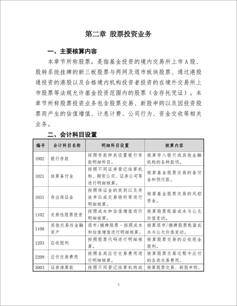 《证券投资基金会计核算操作实务手册》 - 第7页预览图