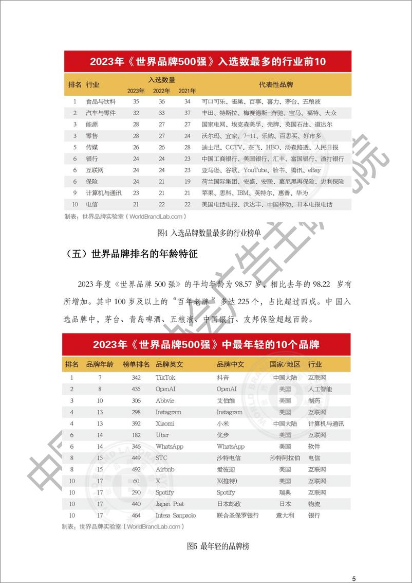 《2024年度中国品牌实力指数排行榜报告-中国广告主协会广告主研究院》 - 第5页预览图