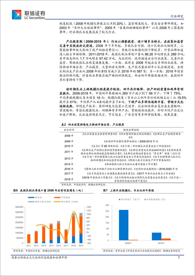 《乳制品行业深度：筑基已成，潜力犹存-240527-联储证券-30页》 - 第7页预览图