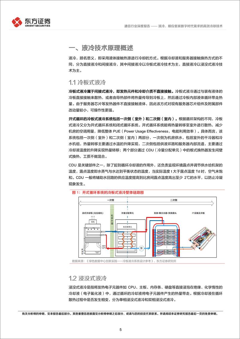 《通信行业深度报告：液冷，顺应低碳数字时代需求的高效冷却技术-20230608-东方证券-27页》 - 第6页预览图