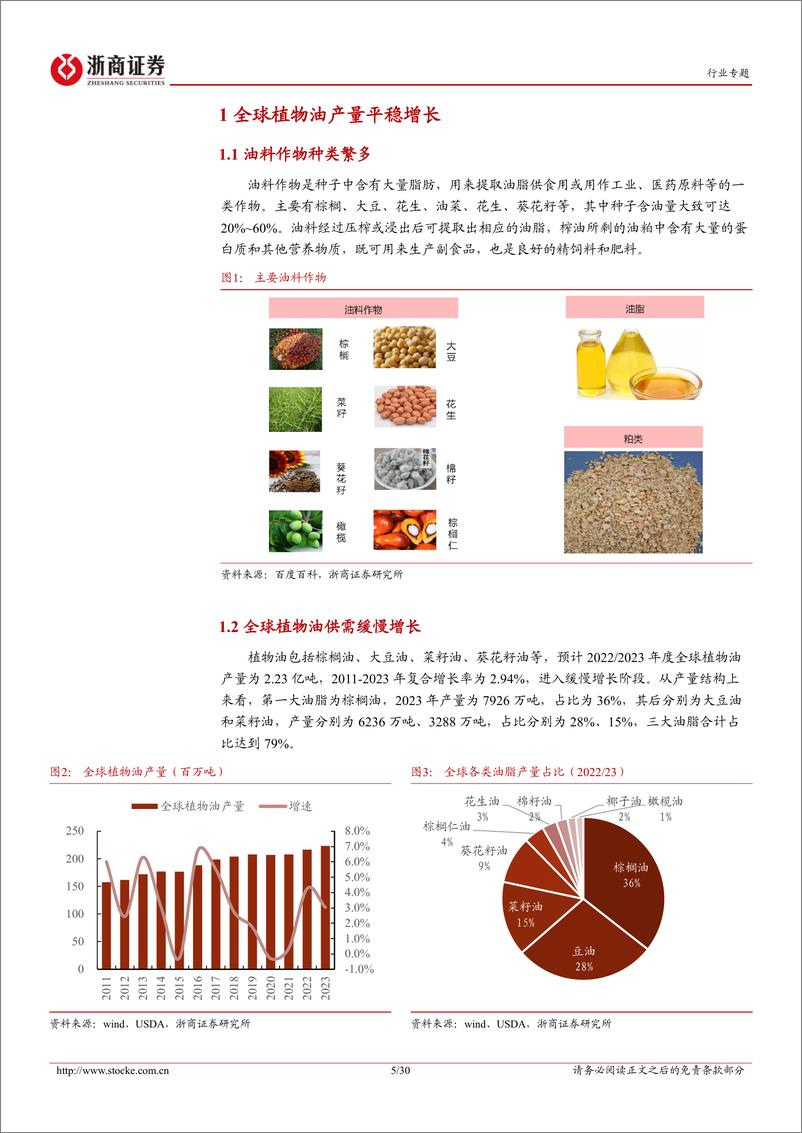 《农产品加工行业专题报告：解码“油脂”产业系列报棕榈油篇-20230823-浙商证券-30页》 - 第6页预览图