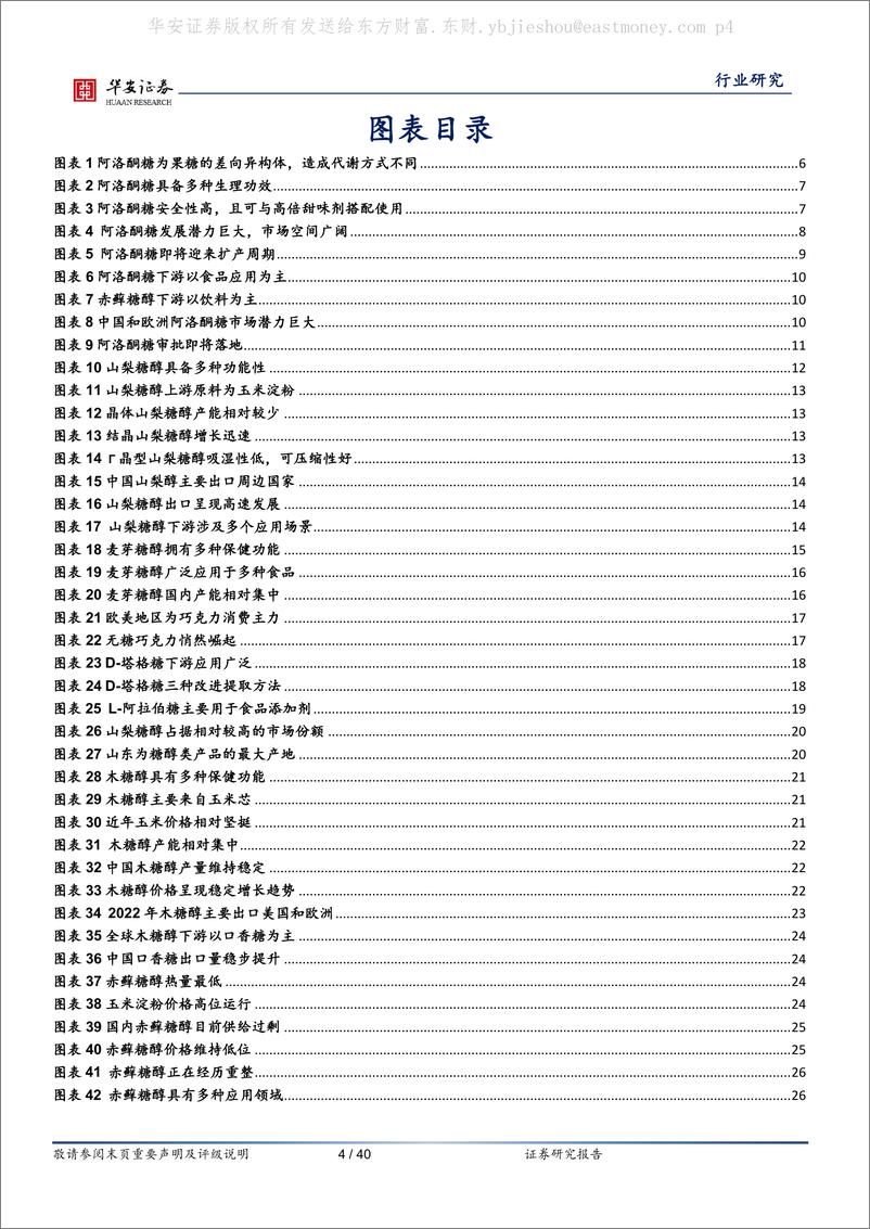 《华安证券：甜味剂系列深度之二-新型代糖加速落地-减糖趋势推动升级》 - 第4页预览图