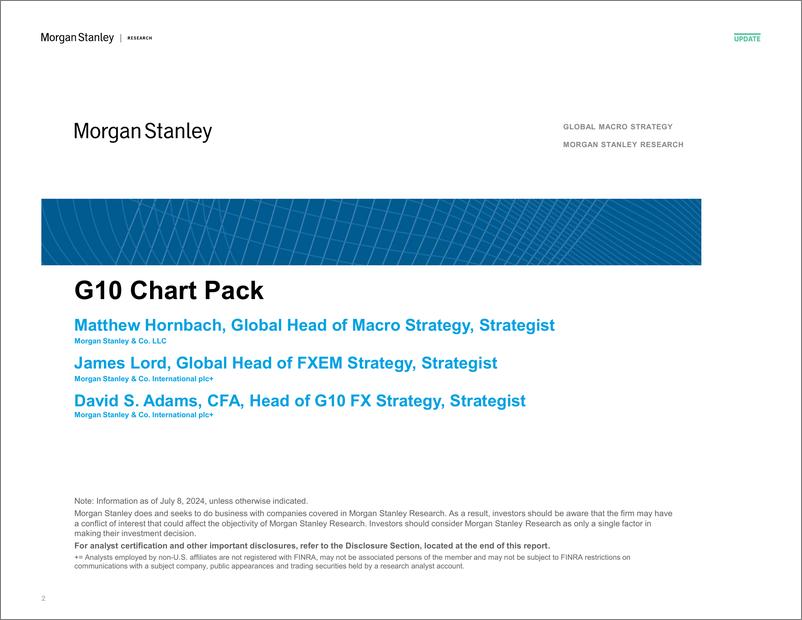 《Morgan Stanley Fixed-Global Macro Strategy G10 FX Chart Pack-109129673》 - 第2页预览图