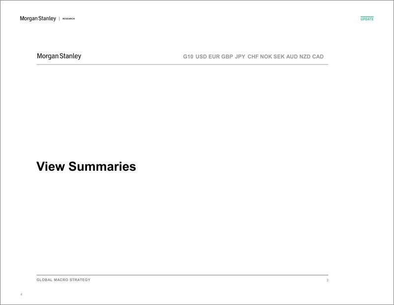 《Morgan Stanley Fixed-Global Macro Strategy G10 FX Chart Pack-109129673》 - 第4页预览图