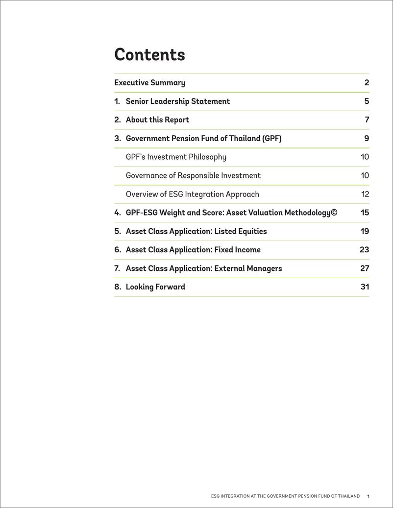 《世界银行-泰国政府养老基金的ESG整合（英）-36页》 - 第3页预览图