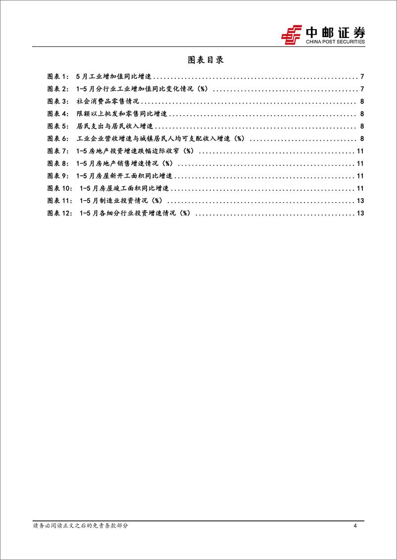 《宏观研究：经济修复动能边际放缓，关注内外需拉动力转换-240618-中邮证券-17页》 - 第4页预览图