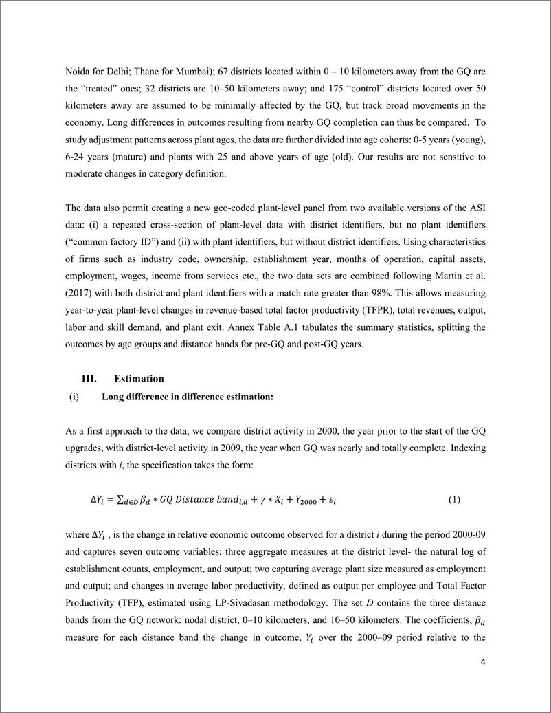 《世界银行-哪些公司推动了互联互通和竞争的收益？：印度黄金四边形对企业生命周期的影响（英）-2024.2-41页》 - 第7页预览图