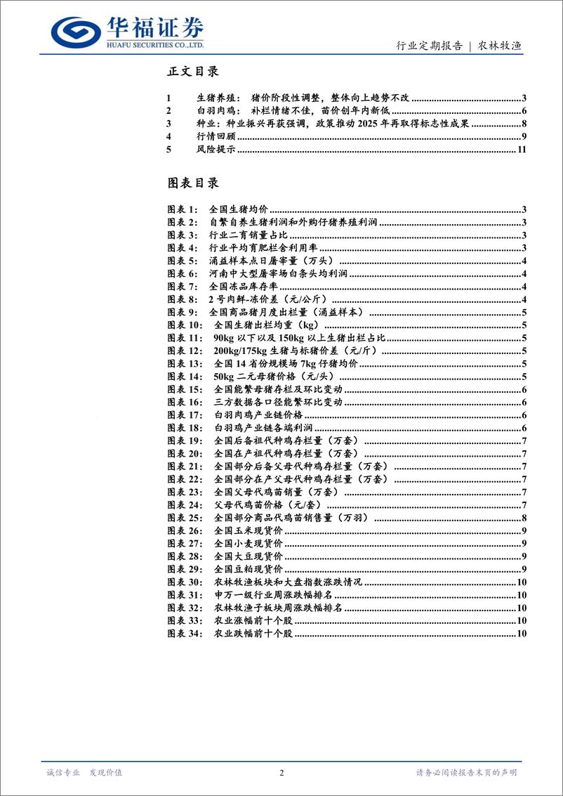 《农林牧渔行业定期报告：猪价阶段性调整，整体向上趋势不改-240624-华福证券-12页》 - 第2页预览图