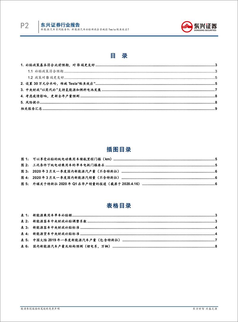 《2020年新能源汽车行业补贴政策解读：新能源汽车系列报告9，补贴新政会否减弱特斯拉“鲶鱼效应”？-20200426-东兴证券-11页》 - 第3页预览图