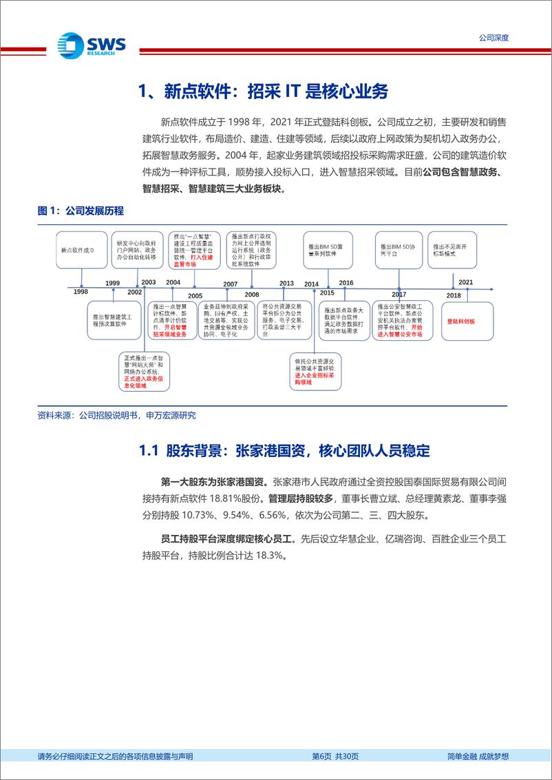 《新点软件(688232)产品基因深厚，招采拐点成长-241126-申万宏源-30页》 - 第6页预览图