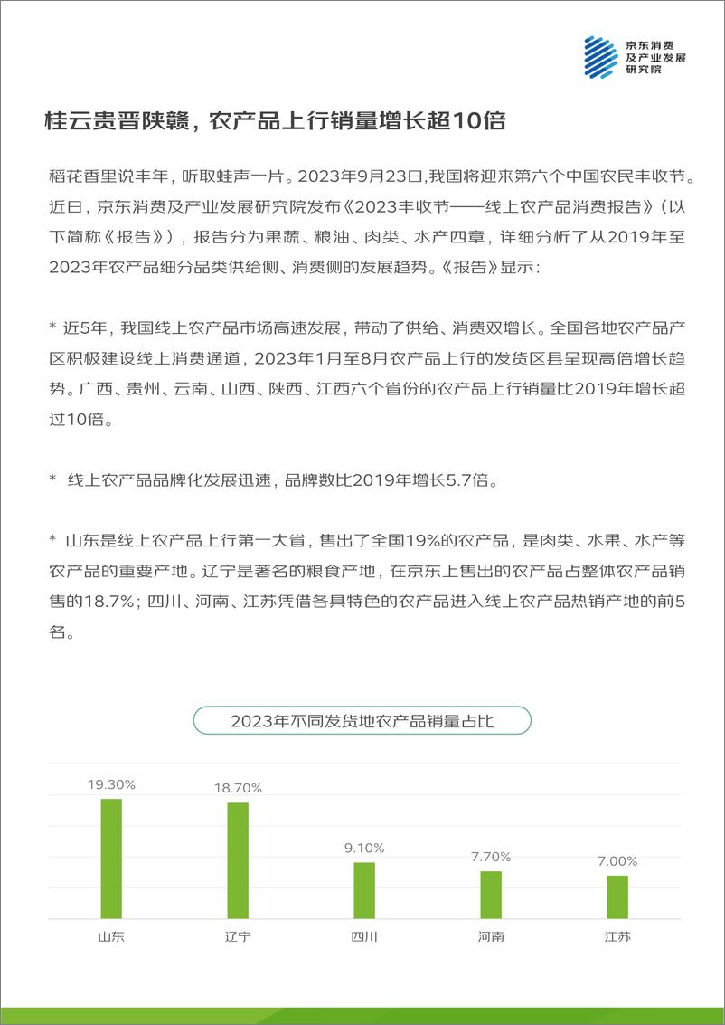 《2023丰收节——线上农产品消费报告-48页》 - 第3页预览图