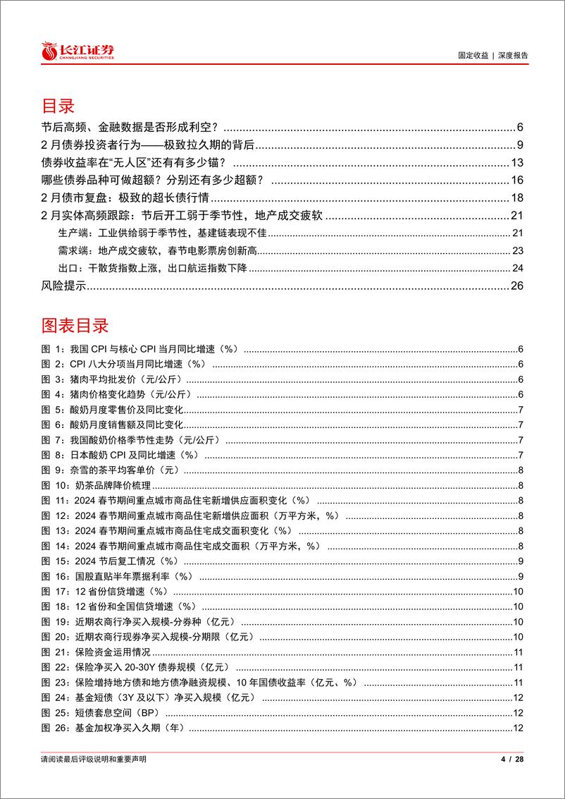 《利率零途系列之三：3月看利率的心理锚和客观锚-240306-长江证券-28页》 - 第3页预览图