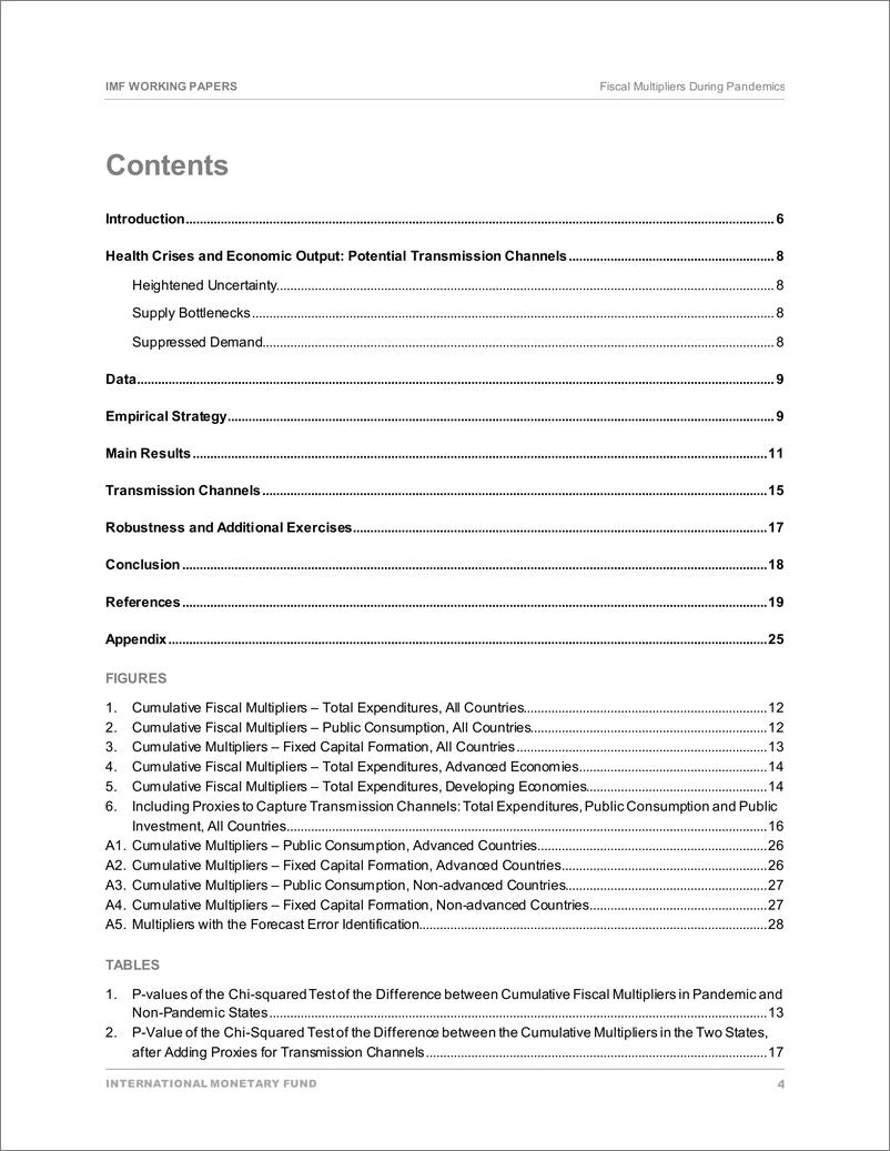 《IMF-流行病期间的财政乘数（英）-2022.7-31页》 - 第3页预览图