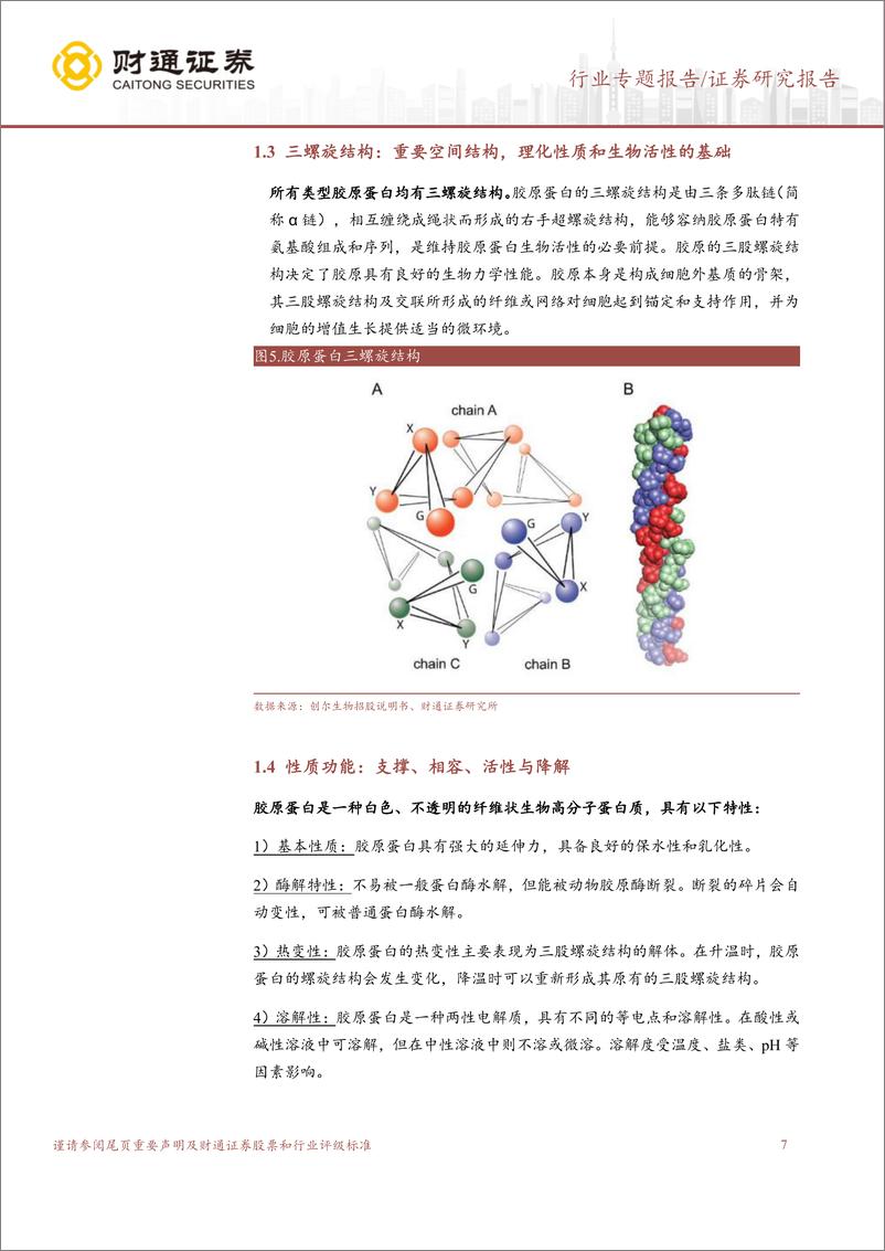 《胶原蛋白系列之一：结构、功能、自组装与交联 (1)》 - 第7页预览图