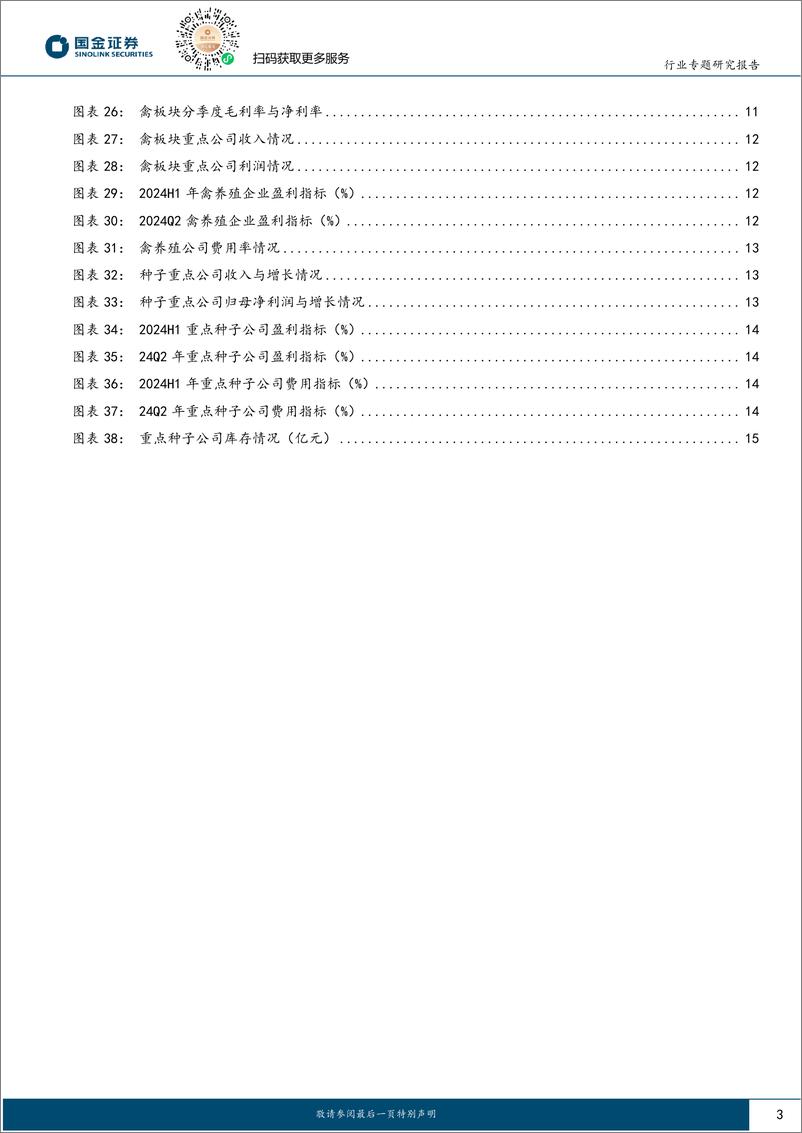 《农林牧渔行业专题研究报告：养殖板块景气改善，全年盈利可期-240901-国金证券-17页》 - 第3页预览图