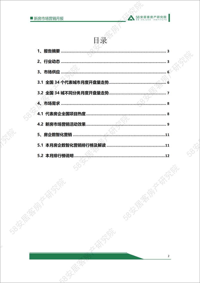 《58安居客房产研究院-2022年9月新房市场营销月报-15页》 - 第3页预览图