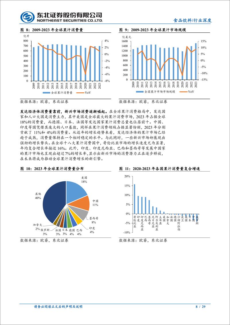 《食品饮料行业深度报告：成熟产业焕发新生，头部企业迎来整合机会-240731-东北证券-29页》 - 第8页预览图