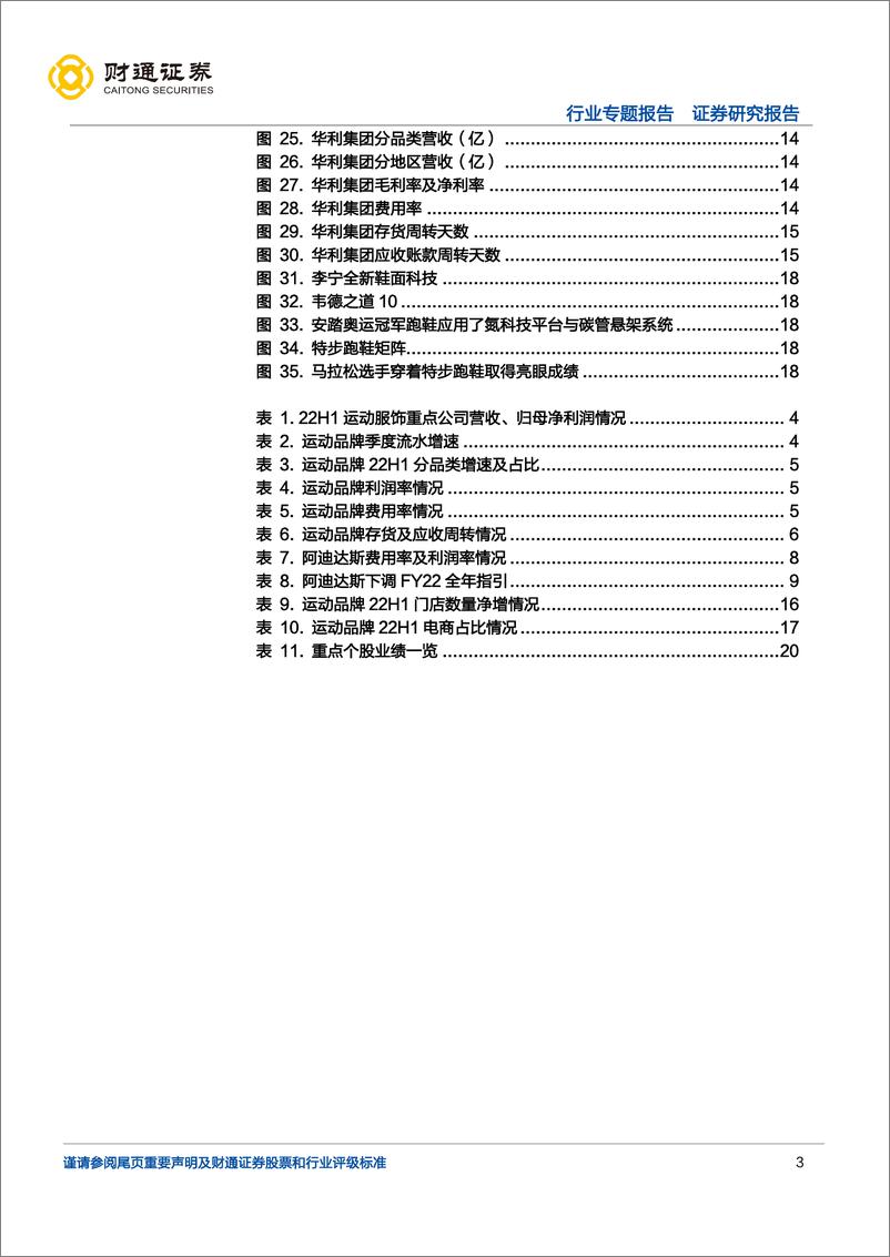 《运动服饰行业专题报告：逆境中韧性凸显，关注龙头长期竞争力提升-20220904-财通证券-21页》 - 第4页预览图