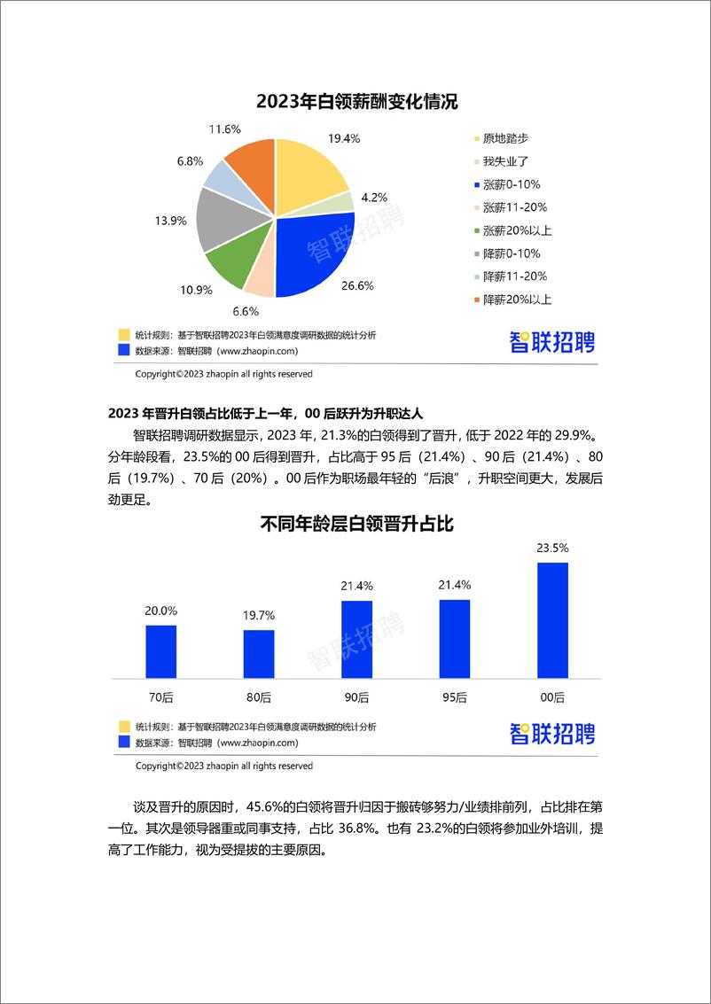 《智联招聘：2023年白领满意度指数调研报告》 - 第5页预览图