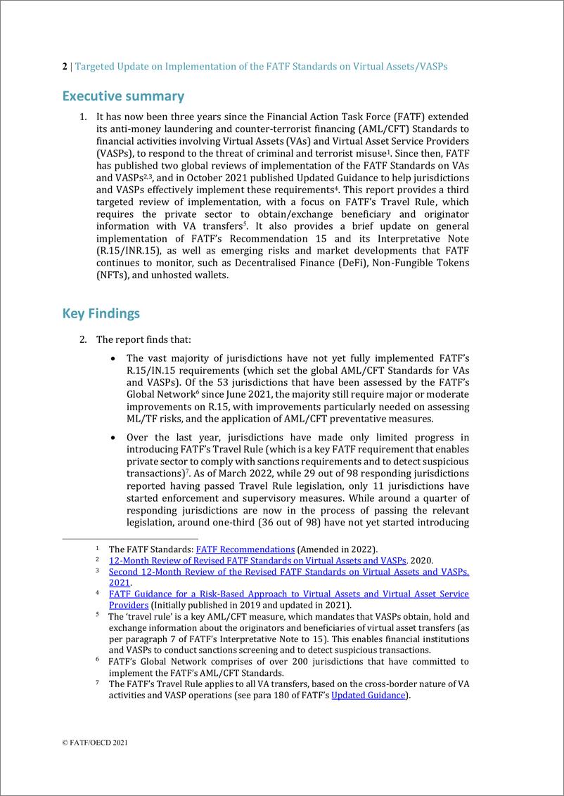 《FATF-虚拟资产和虚拟资产服务提供商标准执行情况更新报告（英）-28页》 - 第3页预览图