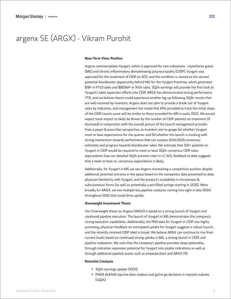 《Morgan Stanley-Thematic Alpha Conviction into Earnings-110871152》 - 第6页预览图