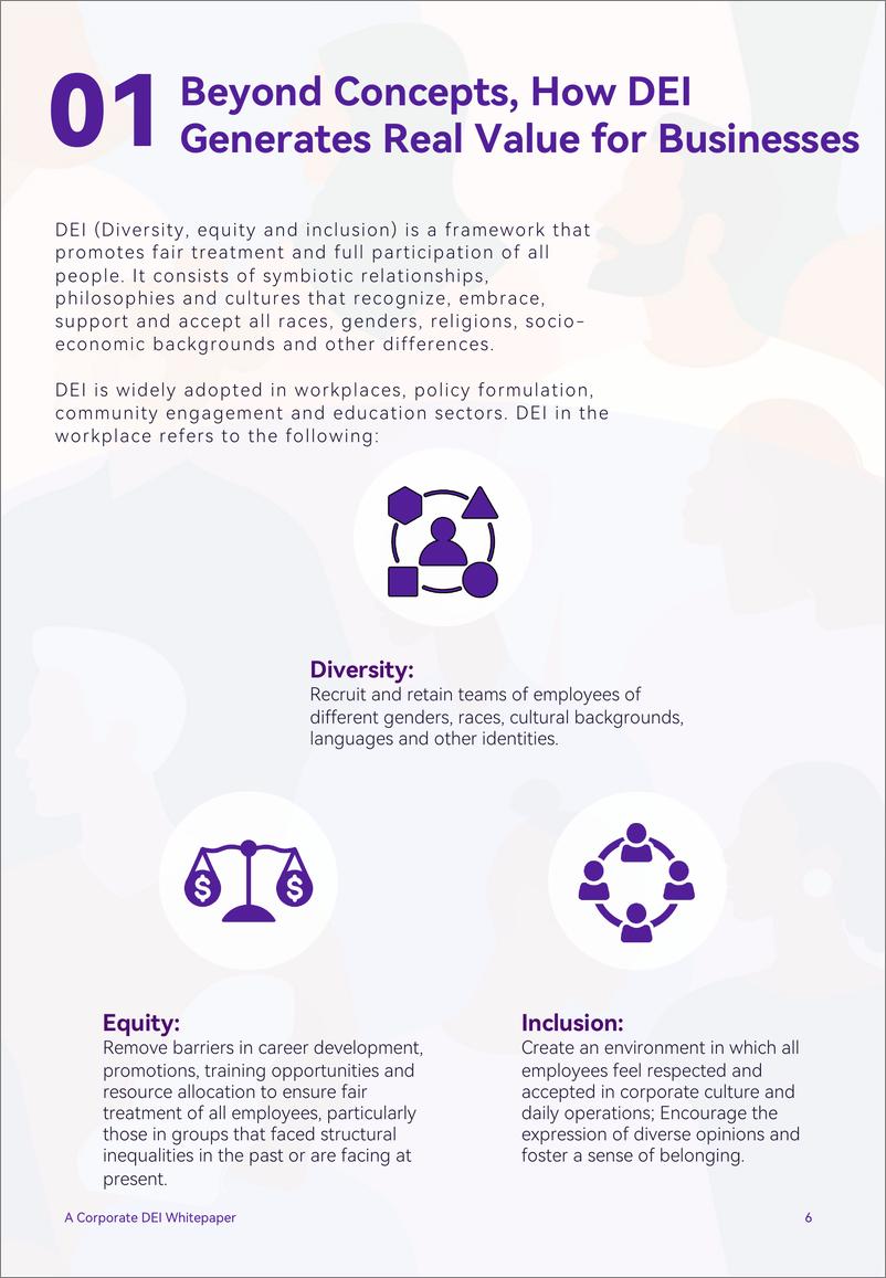 《企业DEI白皮书：未来十年企业走向组织升级的关键密码（英）》 - 第6页预览图