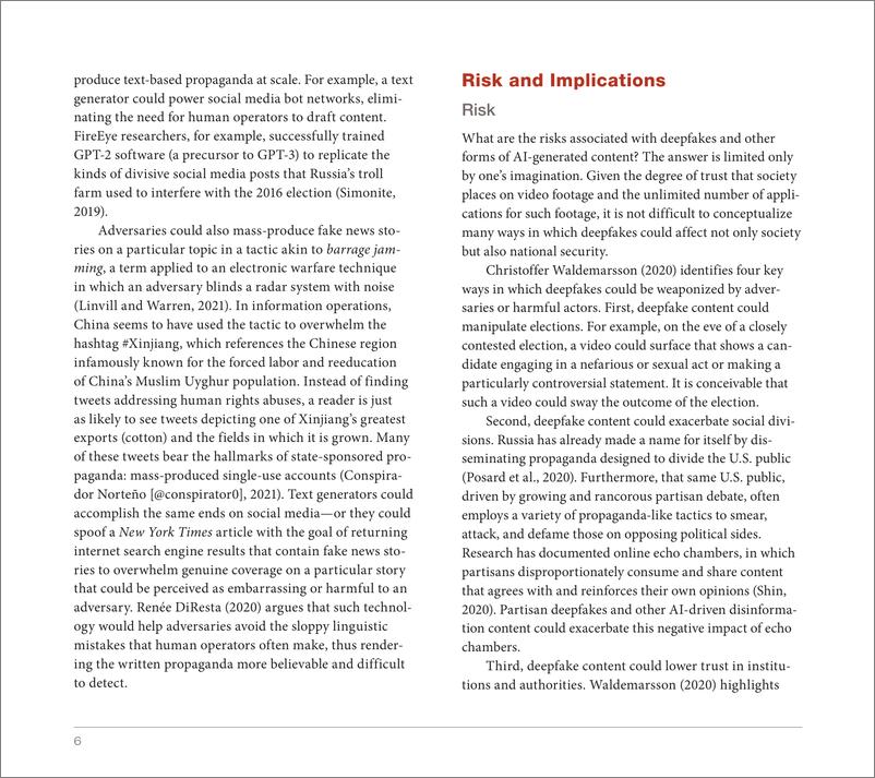 《兰德：深度伪造技术对信息战的影响（英）-24页》 - 第6页预览图