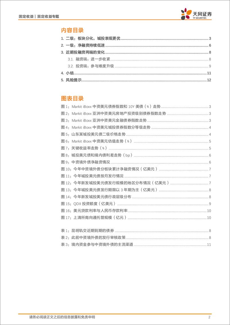 《固定收益定期：“抢券”抢到中资境外债？-241230-天风证券-13页》 - 第2页预览图