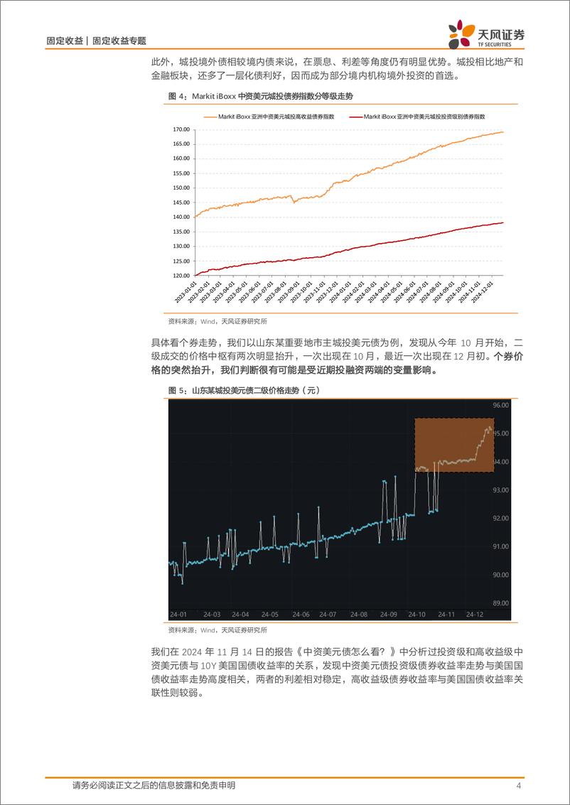 《固定收益定期：“抢券”抢到中资境外债？-241230-天风证券-13页》 - 第4页预览图